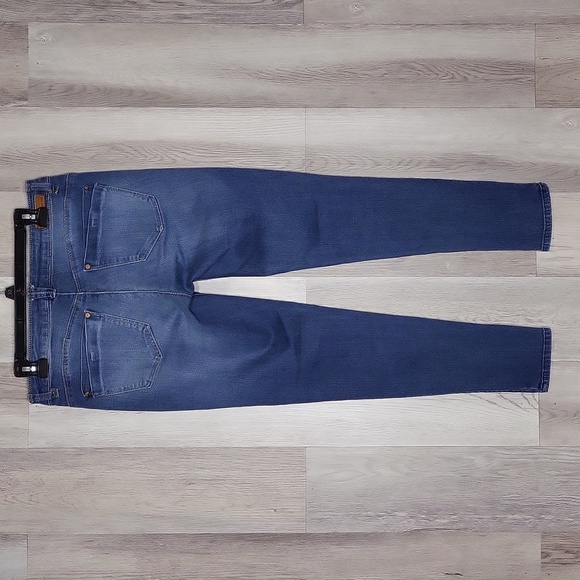 🛍Democracy Womens 6 Freedom Ankle Skimmer Medium‎ Wash Denim Blue Jeans Casual - Picture 2 of 10